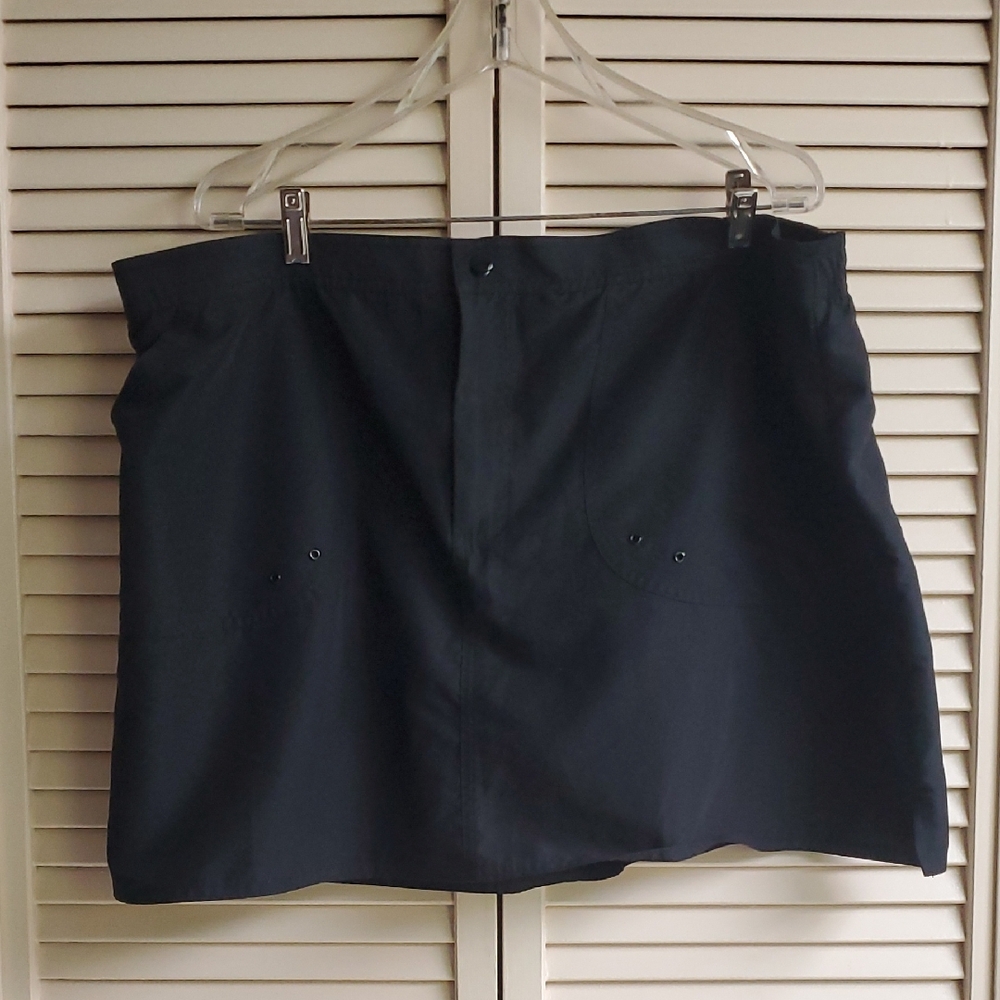 Maxine of Hollywood Black Swim Skirt